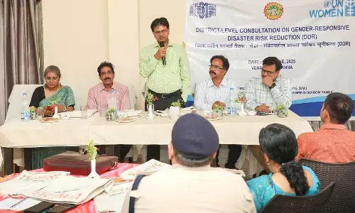 जिला स्तरीय परामर्श कार्यक्रम में आपदा प्रबंधन की तैयारियों एवं योजनाओं में जेंडर समावेशन पर चर्चा
