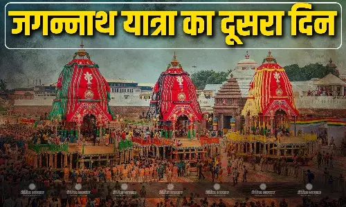 पुरी में 12 दिन चलने वाली भगवान जगन्नाथ की रथ यात्रा का आज दूसरा दिन, मौसी के घर पहुंचेंगे आज
