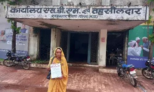 महिला सरपंच ने पंचायत सचिव की शिकायत कर लगाए आरोप
