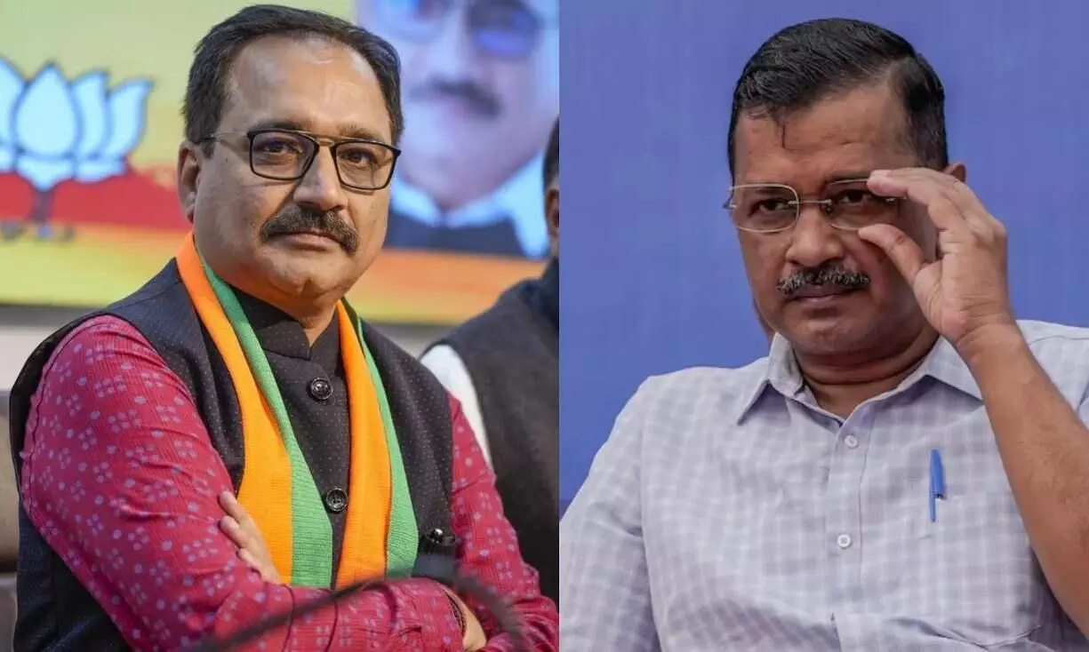 ऐसे बयान देकर वे दिल्ली की शांति व्यवस्था को भंग करने की कोशिश कर रहे, वीरेंद्र सचदेवा ने केजरीवाल पर साधा निशाना ऐसे बयान देकर वे दिल्ली की शांति व्यवस्था को भंग करने की कोशिश कर रहे, वीरेंद्र सचदेवा ने केजरीवाल पर साधा निशाना