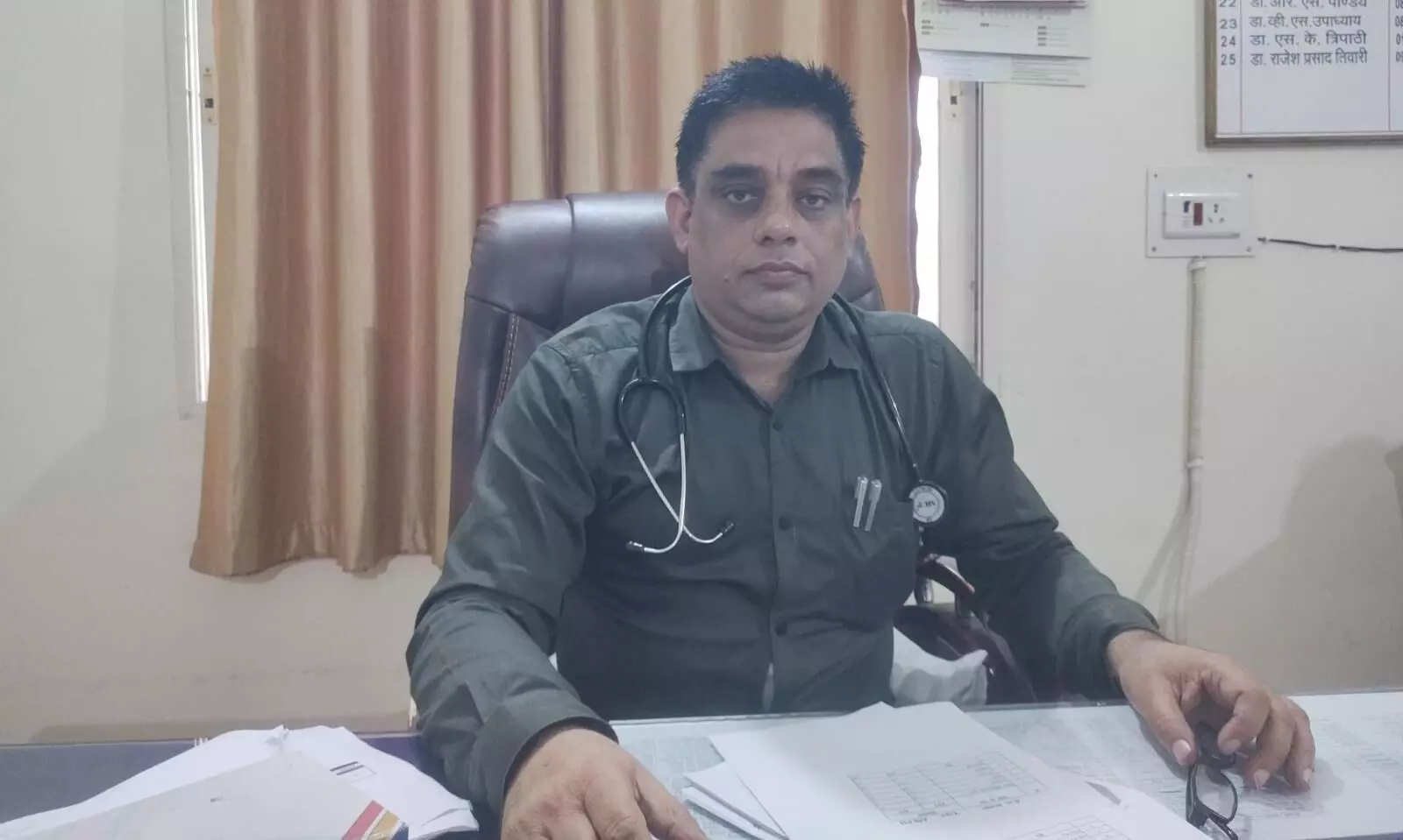 सीएमएचओ डॉ. राजेश प्रसाद तिवारी ने संभाली पन्ना के स्वास्थ्य विभाग की कमान सीएमएचओ डॉ. राजेश प्रसाद तिवारी ने संभाली पन्ना के स्वास्थ्य विभाग की कमान