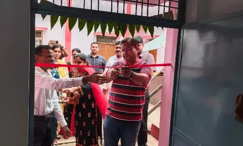 जेके सीमेण्ट द्वारा बालिका छात्रावास कुंजवन में बहुउद्देशीय हाल का किया गया लोकापर्ण