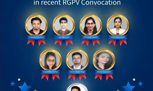 RGPV के दीक्षांत समारोह में  TIT Technocrats के 8 छात्रों को गोल्ड मेडल से नवाजा गया