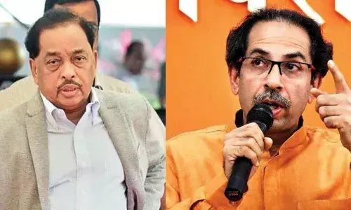 नारायण राणे ने उद्धव ठाकरे पर साधा निशाना, बोले - उनकी शिवसेना नकली..उन्हें हिंदुत्व और मराठी भाषा पर बोलने का अधिकार..