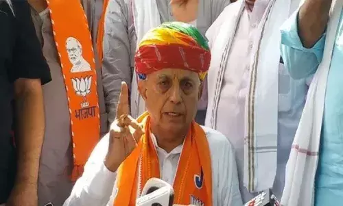 प्रियांक खड़गे के बयान पर सियासी संग्राम जारी, केंद्रीय मंत्री भागीरथ चौधरी ने किया जोरदार पलटवार, कहा - सत्ता में कभी वापसी नहीं करेगी कांग्रेस