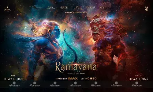 फिल्म रामायण की पहली झलक आई सामने, टीजर में राम और रावण की हुई लड़ाई, धनुष लिए पेड़ों पर चढ़े दिखे रणबीर