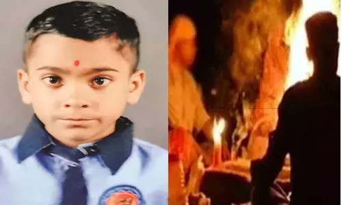 धन के लालच में सौतेले बेटे को उतार दिया मौत के घाट, पिता और उसका साथी गिरफ्तार