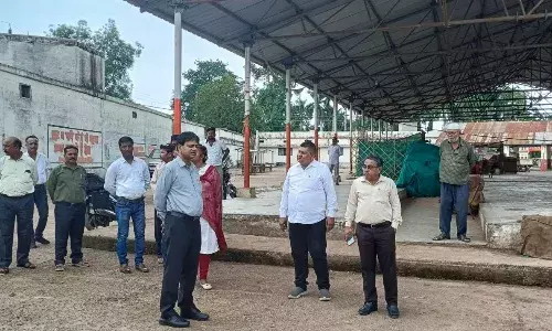 कलेक्टर ने फल एवं सब्जी मंडी स्थल का किया निरीक्षण, साप्ताहिक बाजार के व्यवस्थित संचालन के दिए निर्देश