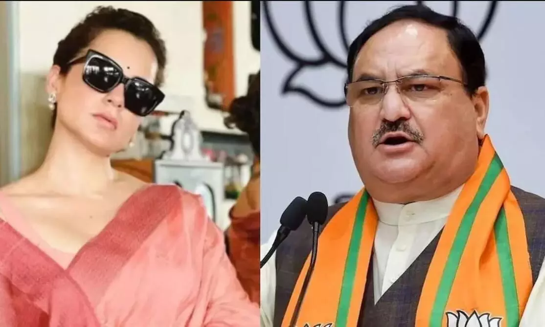 प्राकृतिक आपदा की मारे झेल रहे अपने संसदीय क्षेत्र से क्यों नदारद हैं कंगना? जेपी नड्डा ने दी सफाई, कही ये बात प्राकृतिक आपदा की मारे झेल रहे अपने संसदीय क्षेत्र से क्यों नदारद हैं कंगना? जेपी नड्डा ने दी सफाई, कही ये बात