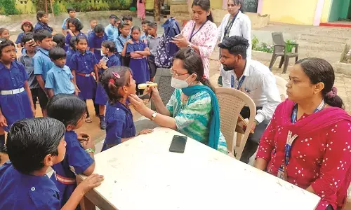 ग्रामीण क्षेत्र में दंत फ्लोरोसिस पीड़ितों की संख्या बढ़ रही, दूषित पानी से हो रहे बच्चों के दांत खराब