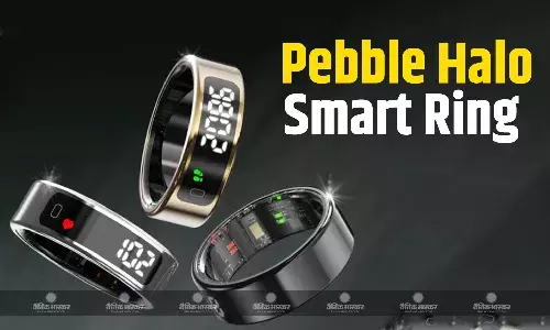 Pebble Halo Smart Ring भारत में इन-बिल्ट डिजिटल डिस्प्ले के साथ लॉन्च हुई, कीमत, फीचर्स