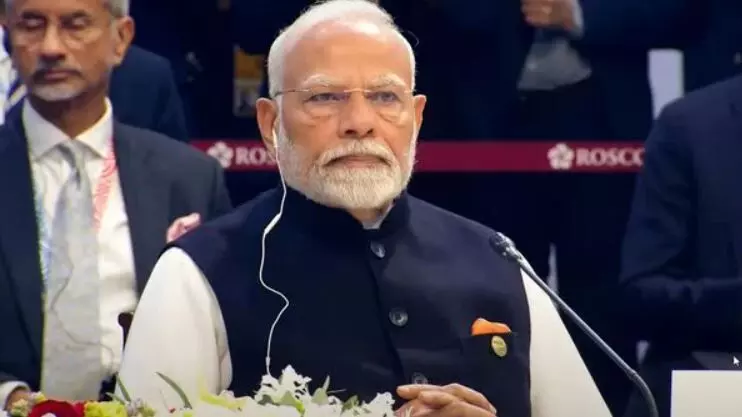 ‘आतंकवाद की निंदा हमारा सिद्धांत होना चाहिए, न कि...’, ब्रिक्स शिखर सम्मेलन में PM मोदी ने भारत को लेकर साफ किया रुख ‘आतंकवाद की निंदा हमारा सिद्धांत होना चाहिए, न कि...’, ब्रिक्स शिखर सम्मेलन में PM मोदी ने भारत को लेकर साफ किया रुख