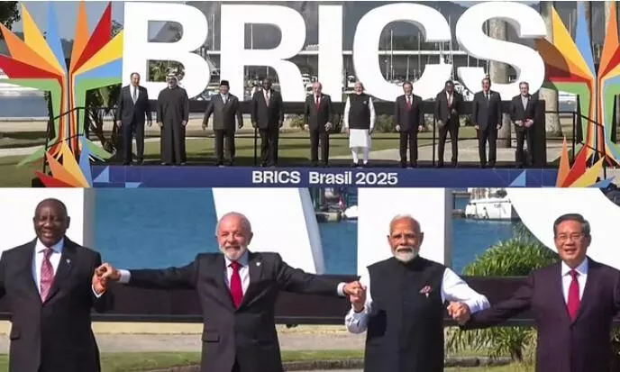 पीएम मोदी ने रियो डी जनेरियो में आयोजित ब्रिक्स सम्मेलन में आतंकवाद को मानवता के समक्ष सबसे बड़ा खतरा बताया पीएम मोदी ने रियो डी जनेरियो में आयोजित ब्रिक्स सम्मेलन में आतंकवाद को मानवता के समक्ष सबसे बड़ा खतरा बताया