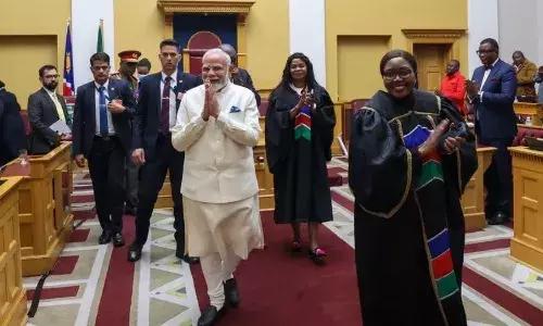 ये संविधान की ही ताकत है जिसके चलते मेरे जैसा गरीब..., नामीबिया की संसद में बोले प्रधानमंत्री नरेंद्र मोदी