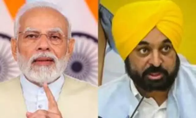 पीएम मोदी की विदेश यात्रा को लेकर पंजाब सीएम भगवंत मान ने कही ये बात, विदेश मंत्रालय ने किया पलटवार पीएम मोदी की विदेश यात्रा को लेकर पंजाब सीएम भगवंत मान ने कही ये बात, विदेश मंत्रालय ने किया पलटवार