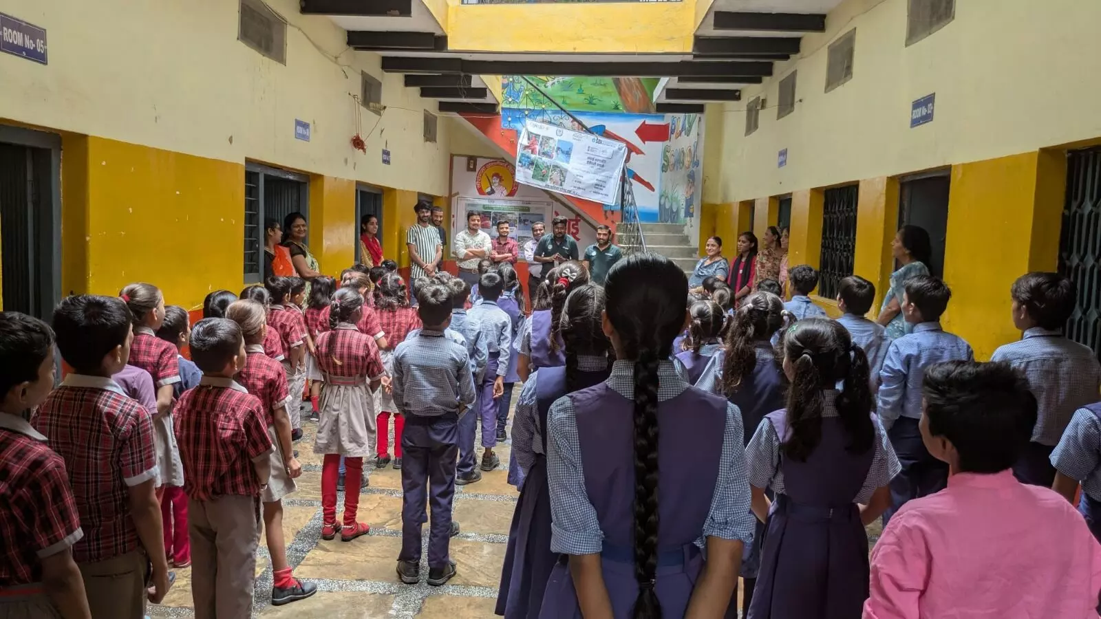 स्वच्छ भारत अभियान अंतर्गत विद्यालय में आयोजित हुआ कार्यक्रम स्वच्छ भारत अभियान अंतर्गत विद्यालय में आयोजित हुआ कार्यक्रम