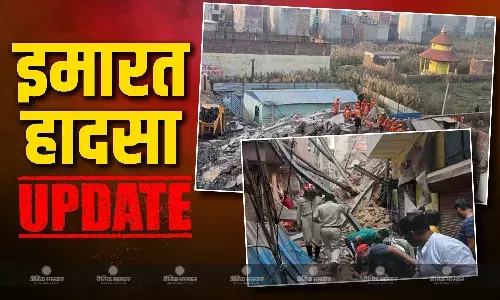 एक ही परिवार के 7 लोगों का रेस्क्यू, अब भी 3-4 लोग मलबे में फंसे, NDRF-सिविल डिफेंस मौके पर मौजूद