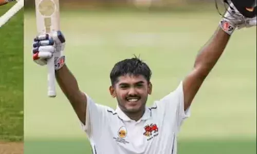17 साल के आयुष म्हात्रे ने की इंग्लिश गेंदबाजों की जमकर धुनाई, लगाया शानदार शतक