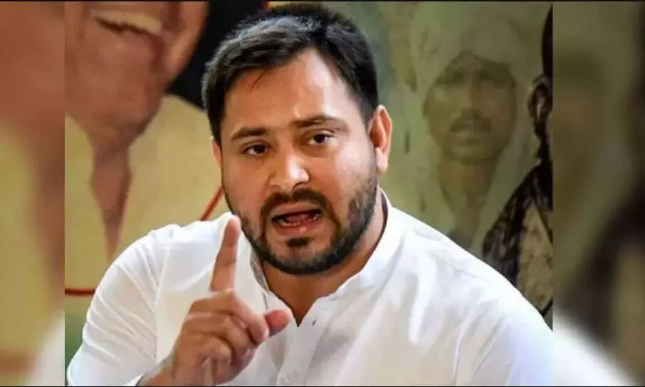 बिहार में अपराध थमने नाम नहीं ले रहा, लाचार हुई राज्य में कानून व्यवस्था, तेजस्वी ने कहा - पहले पटना में वकील को गोली मारी, फिर वैशाली बिहार में अपराध थमने नाम नहीं ले रहा, लाचार हुई राज्य में कानून व्यवस्था, तेजस्वी ने कहा - पहले पटना में वकील को गोली मारी, फिर वैशाली