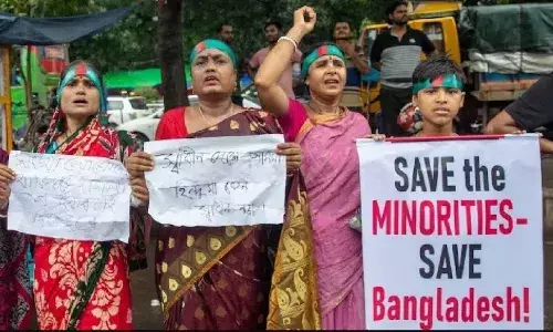 बांग्लादेश में अल्पसंख्यकों पर हमले जारी, हिदू व्यापारी की सरेआम हत्या, छात्रों ने मोहम्मद यूनुस सरकार पर उठाए सवाल
