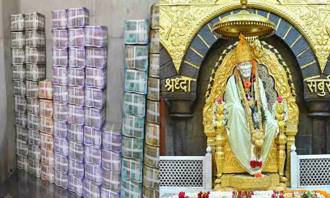 गुरुपूर्णिमा उत्सव पर भक्तों ने साईं चरणों में चढ़ाया 6.31 करोड़ रुपए का दान गुरुपूर्णिमा उत्सव पर भक्तों ने साईं चरणों में चढ़ाया 6.31 करोड़ रुपए का दान