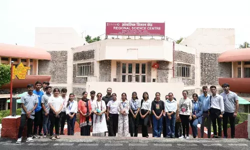 रबीन्द्रनाथ टैगोर विश्वविद्यालय के विज्ञान संचार केन्द्र द्वारा क्षेत्रीय विज्ञान केंद्र भोपाल में शैक्षणिक भ्रमण आयोजित