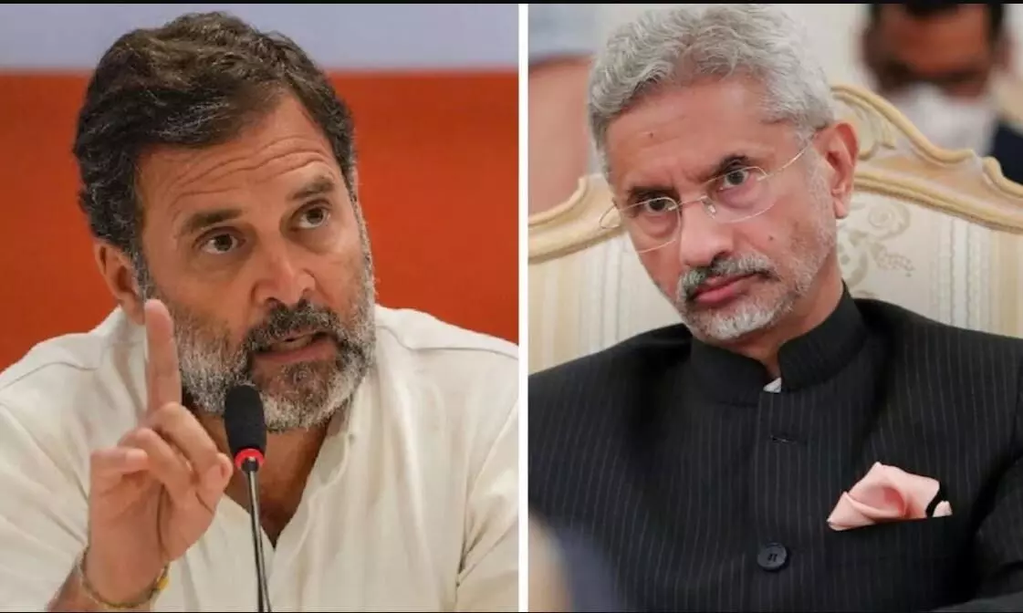 भारत की विदेश नीति को बर्बाद करने के लिए सर्कस चला रहे, शी जिनपिंग के साथ बैठक को लेकर एस जयशंकर पर भड़के राहुल गांधी भारत की विदेश नीति को बर्बाद करने के लिए सर्कस चला रहे, शी जिनपिंग के साथ बैठक को लेकर एस जयशंकर पर भड़के राहुल गांधी