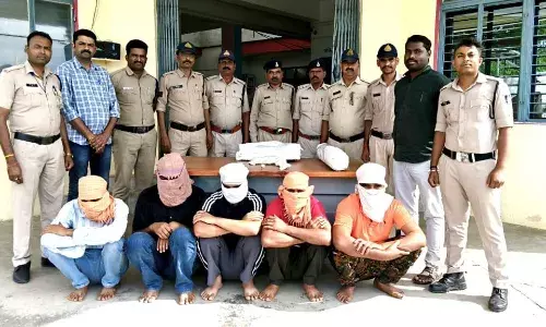 अंतर्राज्यीय चोर गिरोह...गैस कटर मशीन से एटीएम काटने की फिराक में थी गैंग