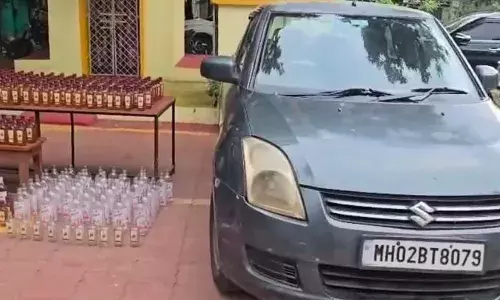 अमरावती के एक गोदाम में की जा रही थी शराब रिफिलिंग, बोतलें जब्त