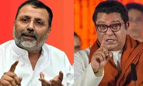 निशिकांत दुबे के बयान पर राज ठाकरे का पलटवार, कहा - BJP सांसद को मुंबई के समुंदर में डुबा डुबाकर मारेंगे