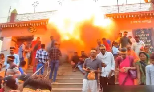 मां शारदा मंदिर में बम धमाके का फेक वीडियो वायरल करने पर अज्ञात के विरुद्ध एफआईआर