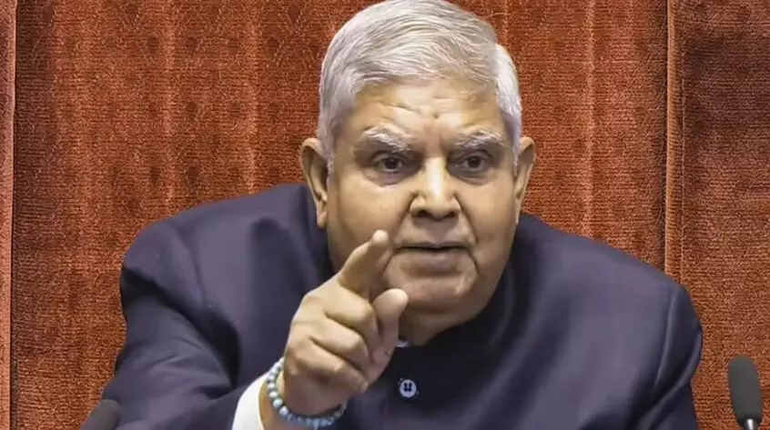 उपराष्ट्रपति जगदीप धनखड़ ने दिया इस्तीफा, स्वास्थ्य कारणों के चलते छोड़ा पद उपराष्ट्रपति जगदीप धनखड़ ने दिया इस्तीफा, स्वास्थ्य कारणों के चलते छोड़ा पद