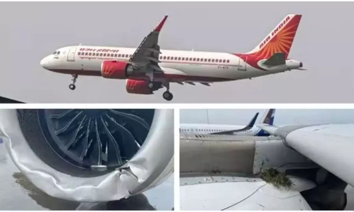 मुंबई एयरपोर्ट पर लैंडिंग के समय फिसला एयर इंडिया का विमान