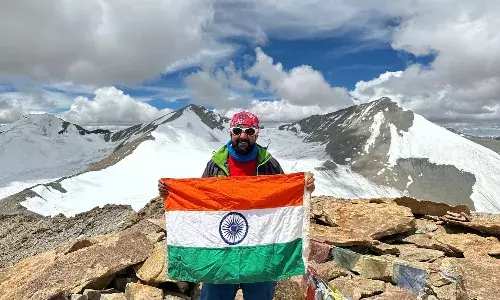 सतना के रत्नेश ने 3 दिन में फतह की 20 हजार से ऊंची 4 चोटियां