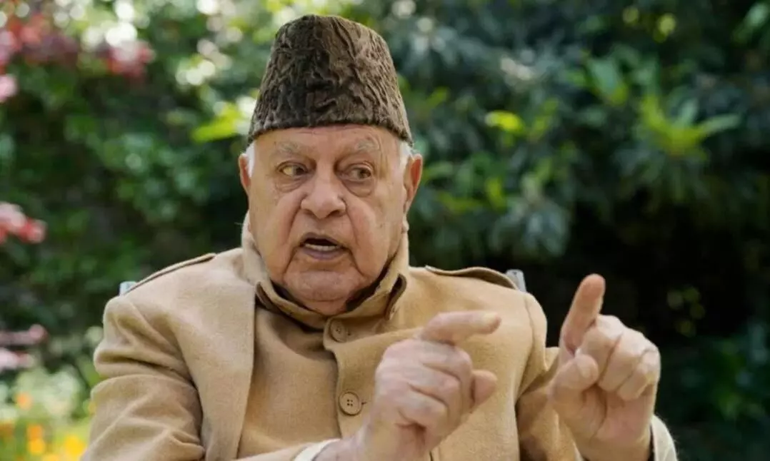 फारूक अब्दुल्ला ने जम्मू-कश्मीर पूर्ण राज्य के दर्जा वाले सवाल पर दी प्रक्रिया, कहा- सही वक्त 100 सालों के बाद आएगा फारूक अब्दुल्ला ने जम्मू-कश्मीर पूर्ण राज्य के दर्जा वाले सवाल पर दी प्रक्रिया, कहा- सही वक्त 100 सालों के बाद आएगा