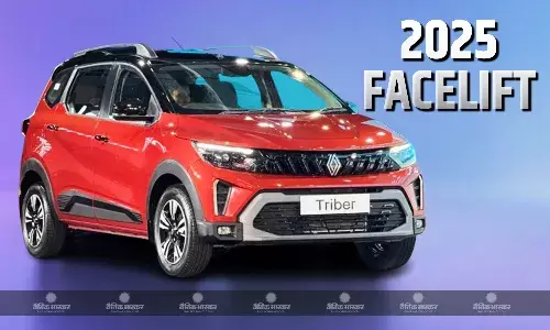2025 Renault Triber Facelift भारत में नए Logo सहित 35 अपडेट के साथ हुई लॉन्च, शुरुआती कीमत 6.29 लाख रुपए