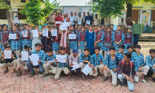 संदीपनी विद्यालय में नशा मुक्ति पर आयोजित हुआ कार्यक्रम