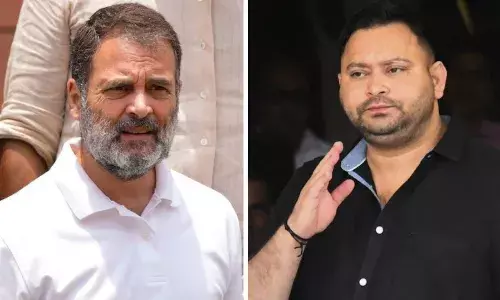 कांग्रेस ने तेजस्वी यादव के चुनाव बहिष्कार वाले बयान पर किया पलटवार, कहा- इलेक्शन कमीशन पर दबाव बनाने की कोशिश