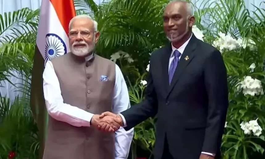 हमें आपका सबसे भरोसेमंद मित्र होने पर गर्व, आपदा हो या माहामारी, भारत हमेशा साथ.., मालदीव में बोले पीएम मोदी हमें आपका सबसे भरोसेमंद मित्र होने पर गर्व, आपदा हो या माहामारी, भारत हमेशा साथ.., मालदीव में बोले पीएम मोदी