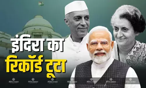 मोदी ने आज पीएम पद पर 4078 दिन पूरे किए, इंदिरा गांधी का रिकॉर्ड टूटा, नेहरू से 2048 दिन पीछे
