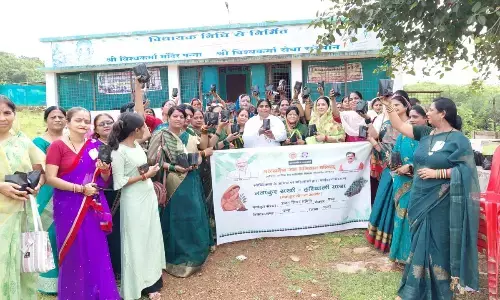 नवांकुर सखी पाँच दिवसीय हरियाली यात्रा का शुभारंभ, जन अभियान परिषद द्वारा किया गया कार्यक्रम