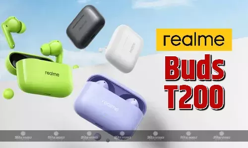 Realme Buds T200 भारत में IP55 रेटिंग और 55 घंटे तक के कुल प्लेबैक टाइम के साथ लॉन्च, जानिए कीमत और स्पेसिफिकेशन