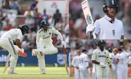 इंग्लैंड की जीत में रोड़ा बने गिल और राहुल, शुरूआती झटकों के बाद टीम इंडिया को संभाला, भारत का स्कोर 174/2 इंग्लैंड की जीत में रोड़ा बने गिल और राहुल, शुरूआती झटकों के बाद टीम इंडिया को संभाला, भारत का स्कोर 174/2