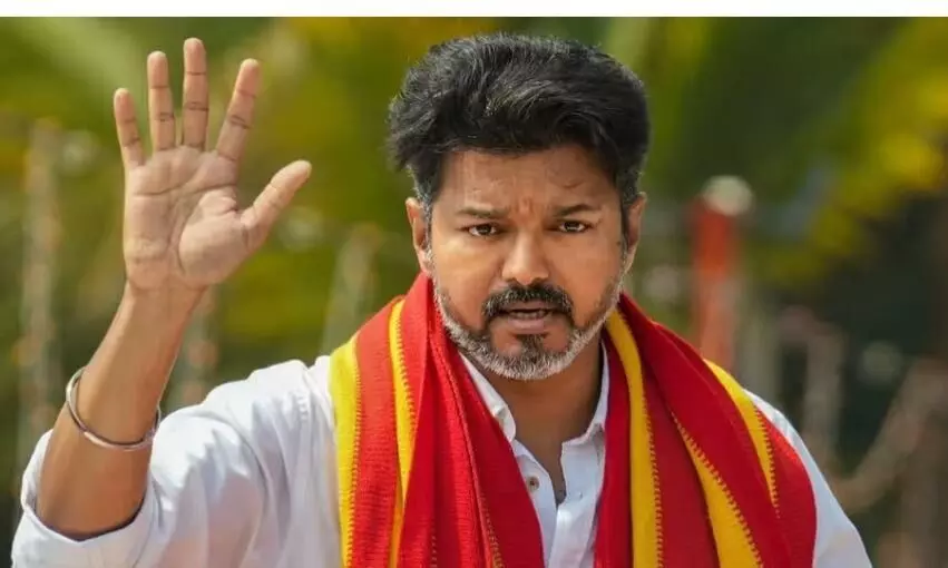 आगामी विधानसभा चुनावों को लेकर तमिल सुपरस्टार विजय की पार्टी टीवीके ने कार्यकर्ताओं और नेताओं के लिए जारी किए निर्देश आगामी विधानसभा चुनावों को लेकर तमिल सुपरस्टार विजय की पार्टी टीवीके ने कार्यकर्ताओं और नेताओं के लिए जारी किए निर्देश