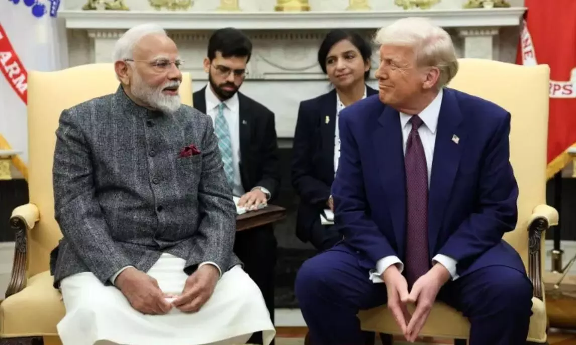 द्विपक्षीय व्यापार समझौते को लेकर चर्चा है जारी भारत सरकार ने अमेरिकी टैरिफ को लेकर दी ये प्रतिक्रिया द्विपक्षीय व्यापार समझौते को लेकर चर्चा है जारी भारत सरकार ने अमेरिकी टैरिफ को लेकर दी ये प्रतिक्रिया