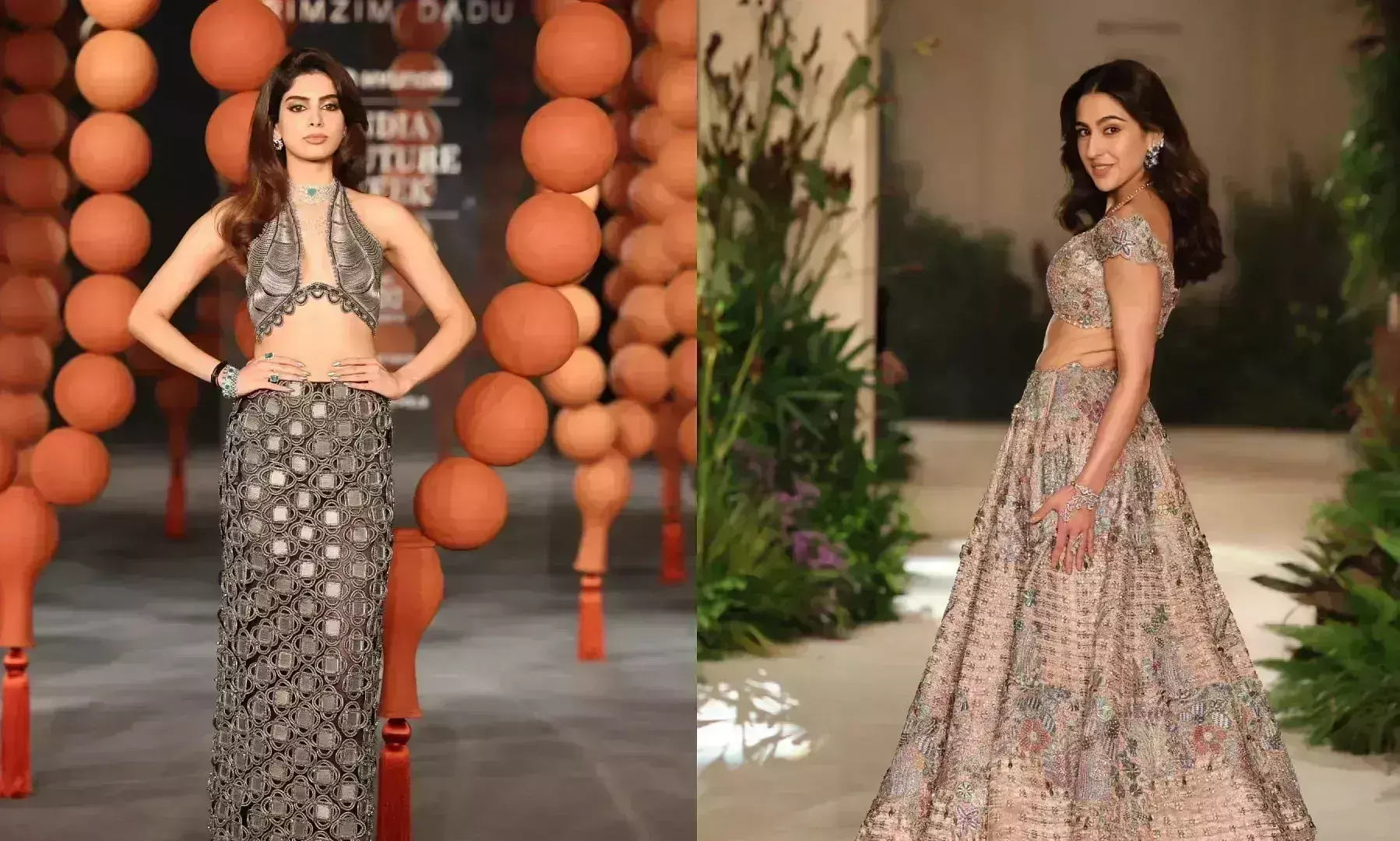 इंडियन कोचर वीक में सारा अली खान ने ट्रेडिशनल लुक में किया रैंप वॉक, खुशी कपूर का दिखा ग्लैमरस अंदाज इंडियन कोचर वीक में सारा अली खान ने ट्रेडिशनल लुक में किया रैंप वॉक, खुशी कपूर का दिखा ग्लैमरस अंदाज