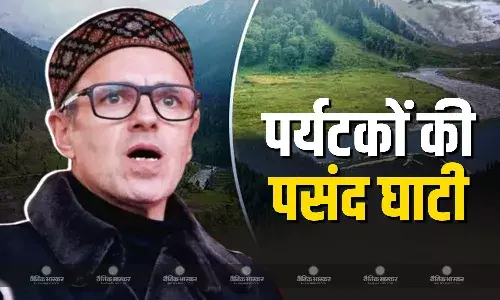 जम्मू-कश्मीर आना पसंद करते हैं गुजरात, महाराष्ट्र और पश्चिम बंगाल के लोग:सीएम उमर अब्दुल्ला