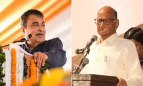 सीडी देशमुख राष्ट्रीय पुरस्कार से हुए सम्मानित, शरद बोले - गडकरी पार्टी लाइन के नाम पर नहीं करते भेदभाव