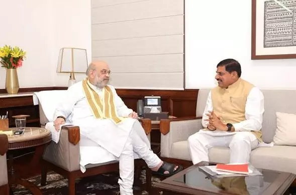 मुख्यमंत्री डॉ. यादव ने केन्द्रीय गृह मंत्री अमित शाह सहित केन्द्रीय मंत्रियों से भेंट की मुख्यमंत्री डॉ. यादव ने केन्द्रीय गृह मंत्री अमित शाह सहित केन्द्रीय मंत्रियों से भेंट की