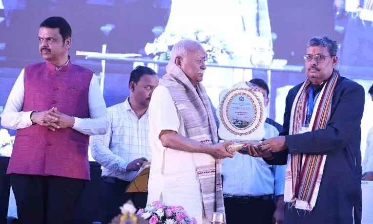 भागवत ने कहा - संस्कृत बोलचाल की भाषा होनी चाहिए, सीएम बोले - अभिनव भारती बनेगा संस्कृत केंद्र भागवत ने कहा - संस्कृत बोलचाल की भाषा होनी चाहिए, सीएम बोले - अभिनव भारती बनेगा संस्कृत केंद्र